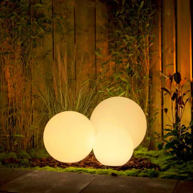 Waterproof LED Garden Ball Light Landscape Lighting Deco Jardin Exterieur Outdoor Party Wedding Bar Piscina Floating Lawn Lamps