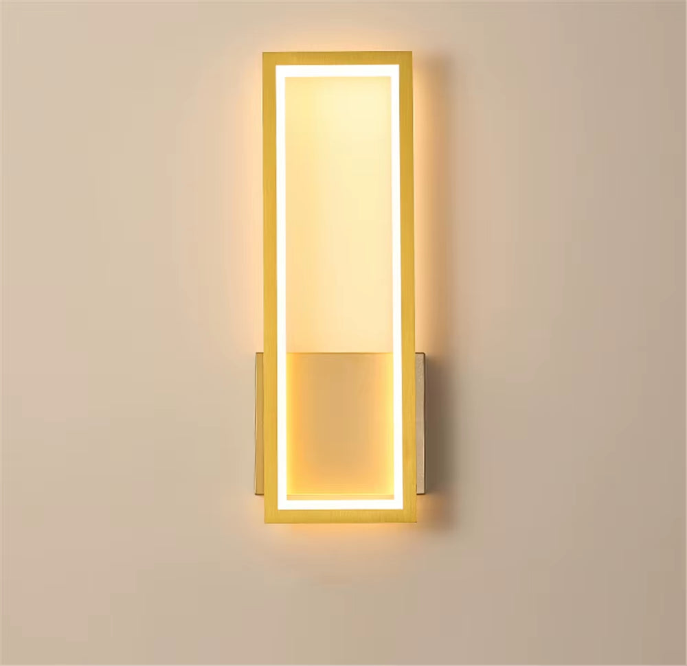 16W LED Indoor Wall Lamps Bedroom Bedside Light Aisle Corridor Wall Lights Modern Home Wall Sconce Aluminum Acrylic Wall Lamp