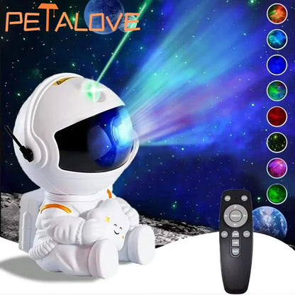 Star Projector Galaxy Night Light Astronaut Space Projector Starry Nebula Ceiling LED Lamp for Kid Adult Christmas Birthday Gife