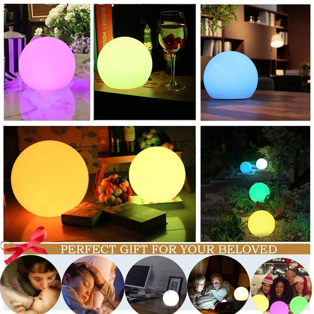 Garden Decoration Outdoor Garden Glowing Ball Lights with Remote Patio Landscape Pathway LED Christmas Lights Outdoor