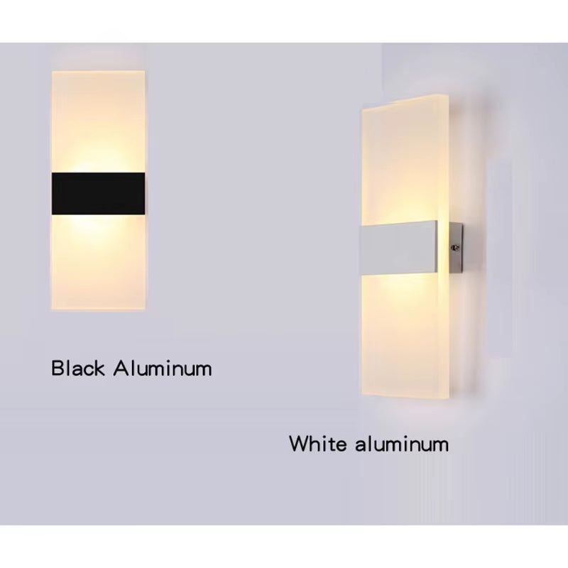 LED Outdoor Waterproof Iwall Light-Up down Cube Indoor Outdoor Sconce Lighting Lamp Fixture Decor Porch Lights Outdoor Lighting