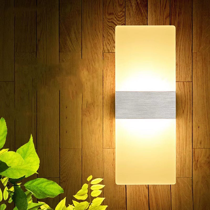 LED Outdoor Waterproof Iwall Light-Up down Cube Indoor Outdoor Sconce Lighting Lamp Fixture Decor Porch Lights Outdoor Lighting