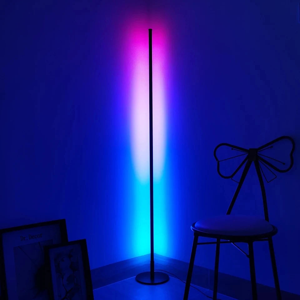 Nordic Dimmable Led Floor Lamps Indoor Lighting Living Room Bedroom Decoration Minimalism Standing Lamps Aluminum Floor Lights